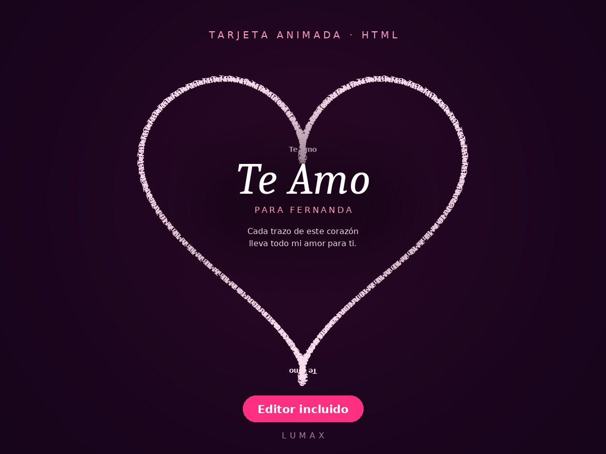 Vista de la tarjeta