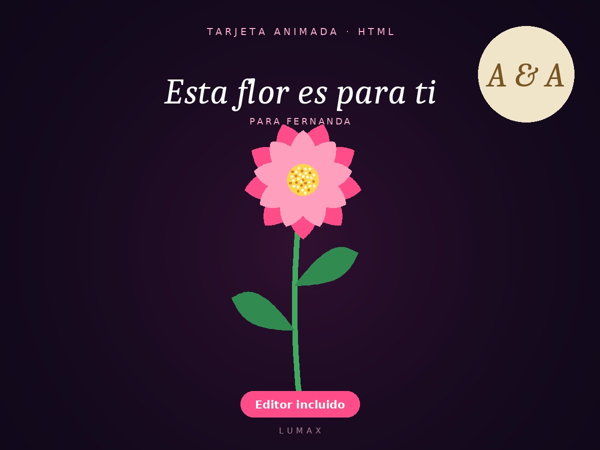 Vista de la tarjeta